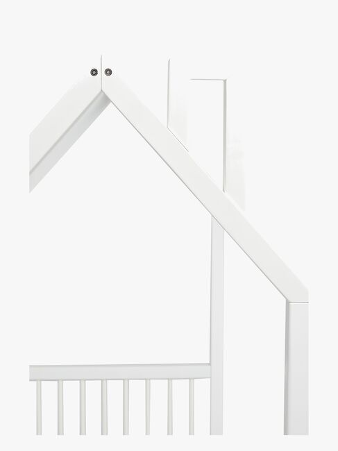 Minitude Nordic MASON Junior-/Montessori-seng 70x160, Hvid