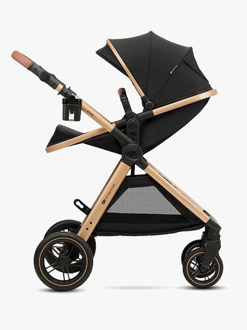 Kinderkraft ESME PRO 3-in-1 Duovogn Travelsystem, Pure Black
