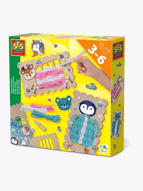 SES Creative Vævesæt Jeg Lærer Mig: Væv Dine Egne Ting