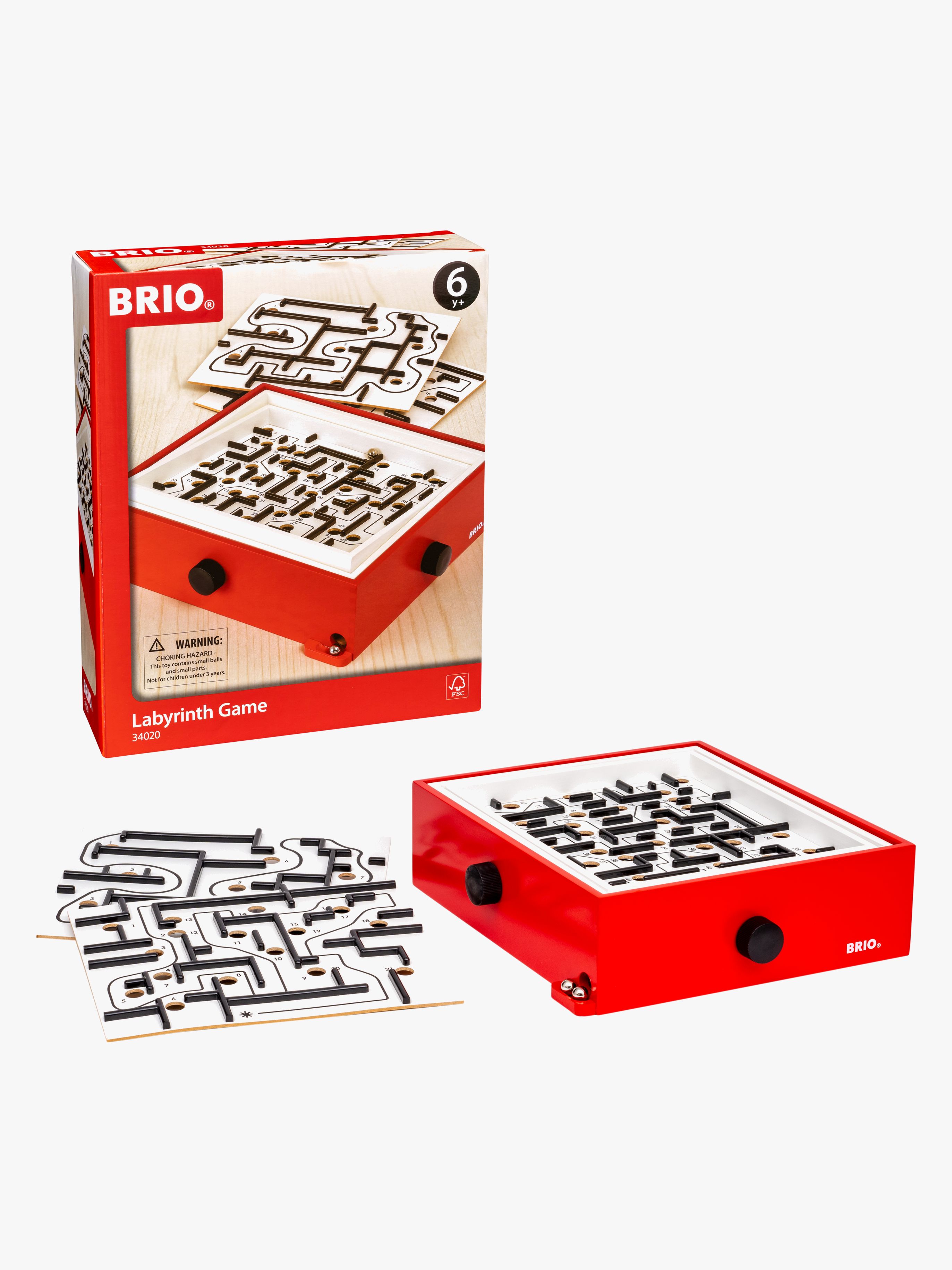 Brio 34020 Labyrint m/ 2 øveplader