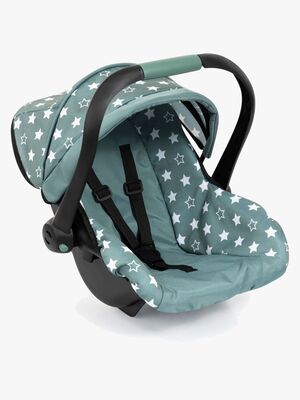 Bayer Design Autostol med Kaleche til Dukke, Grøn