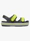 Crocs Crocband Cruiser Sandaler, Slate Grey/Acidity