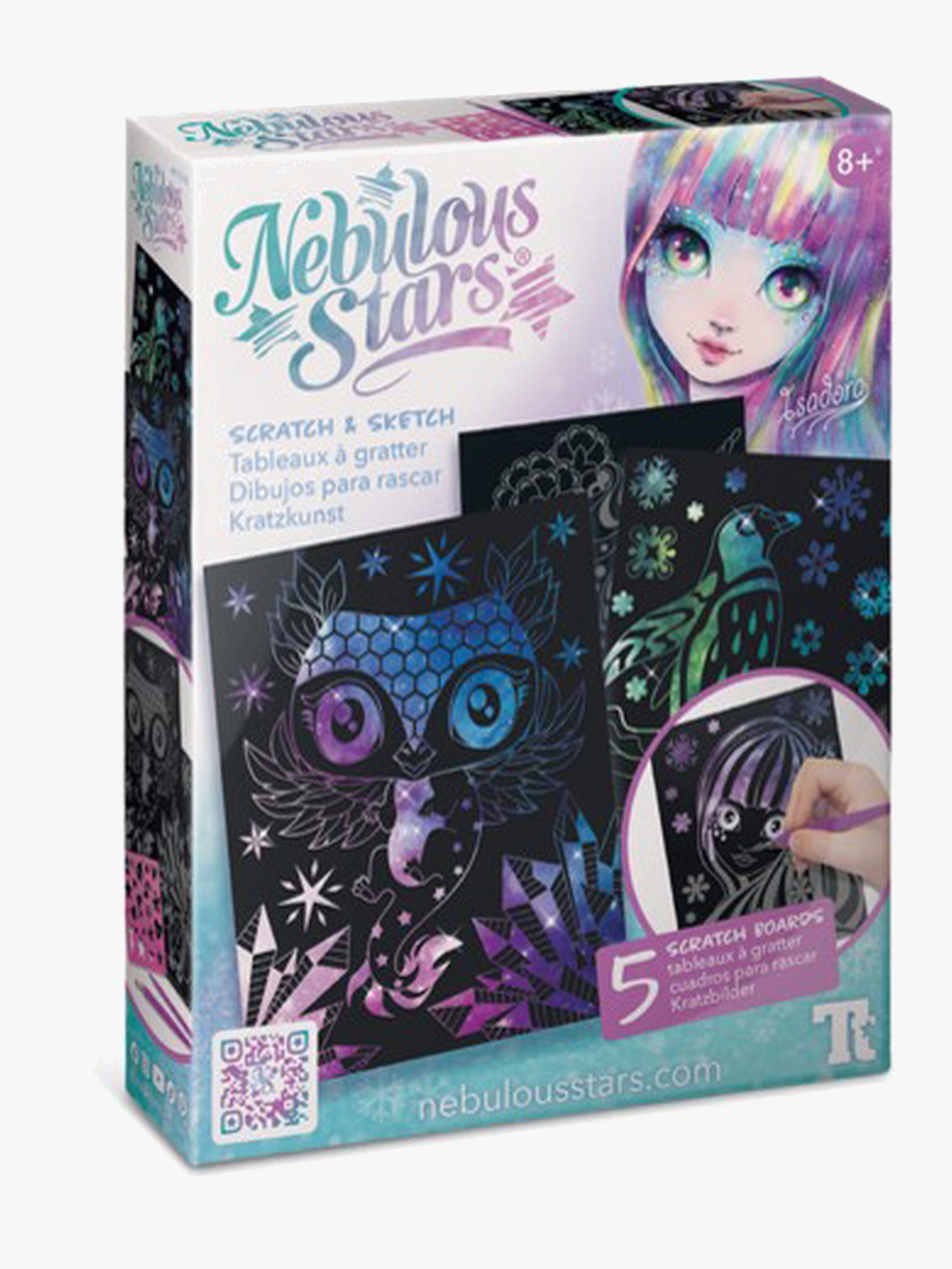 Nebulous Stars Scratch &  Sketch-sæt Isadora