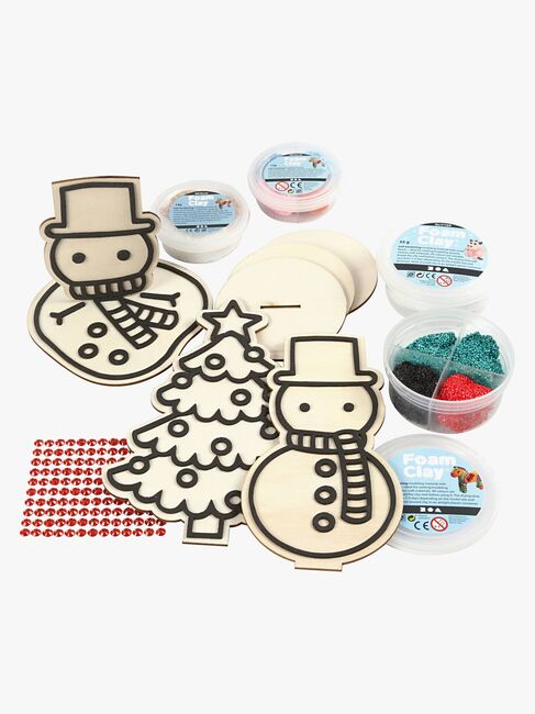 Creativ Company Kreasæt Snemand og Juletræ