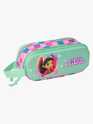 Gabby's Dollhouse 3D Dobbelt Penalhus, Lysegrøn