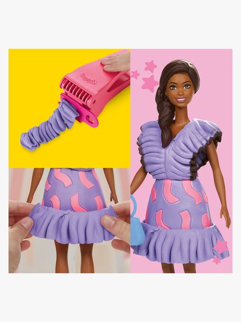 Play-Doh Barbie Fashionista Modellervoks med Dukke Flæser