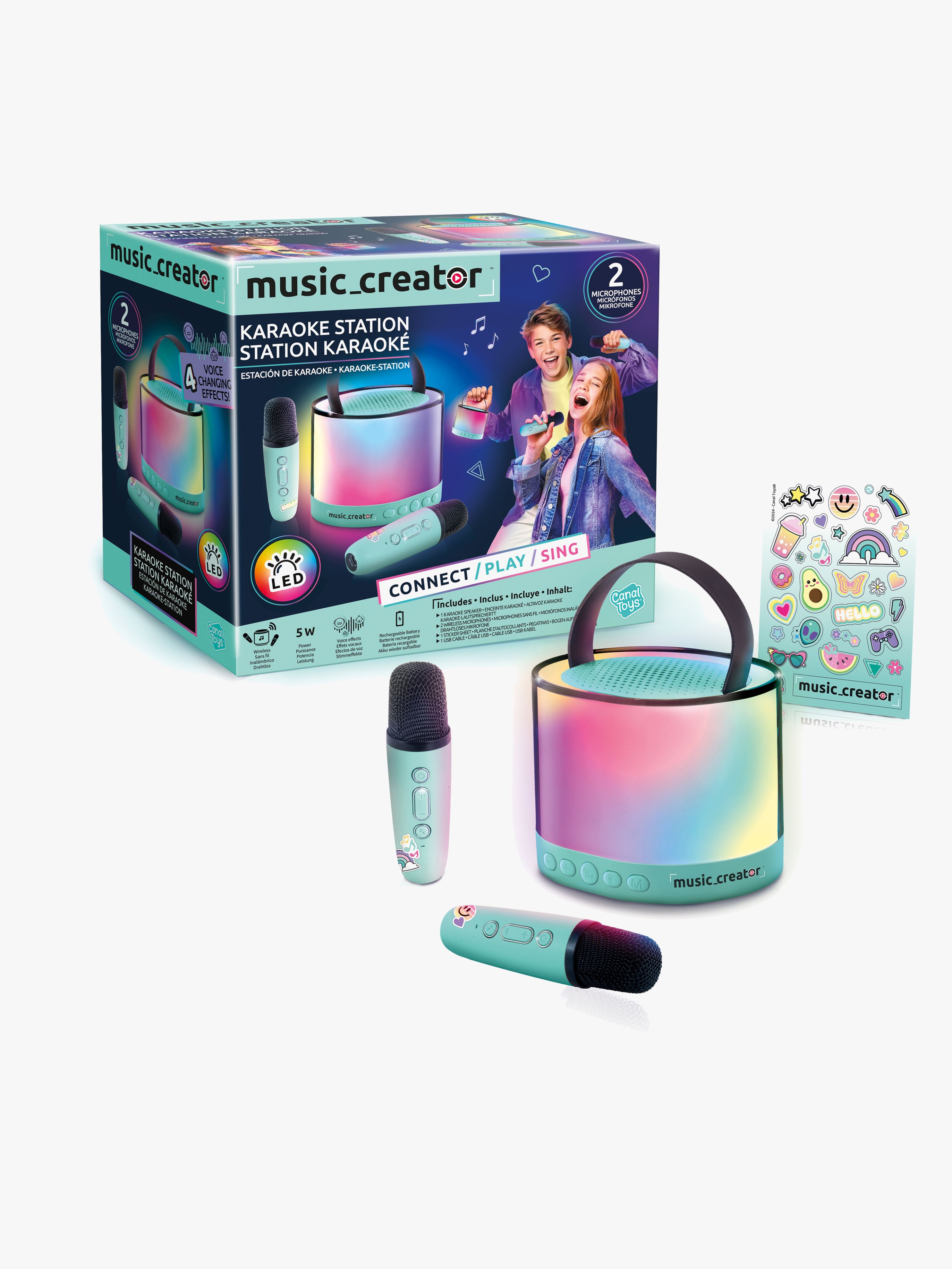 Canal Toys MUSIC CREATOR Mini Karaokesæt Duo