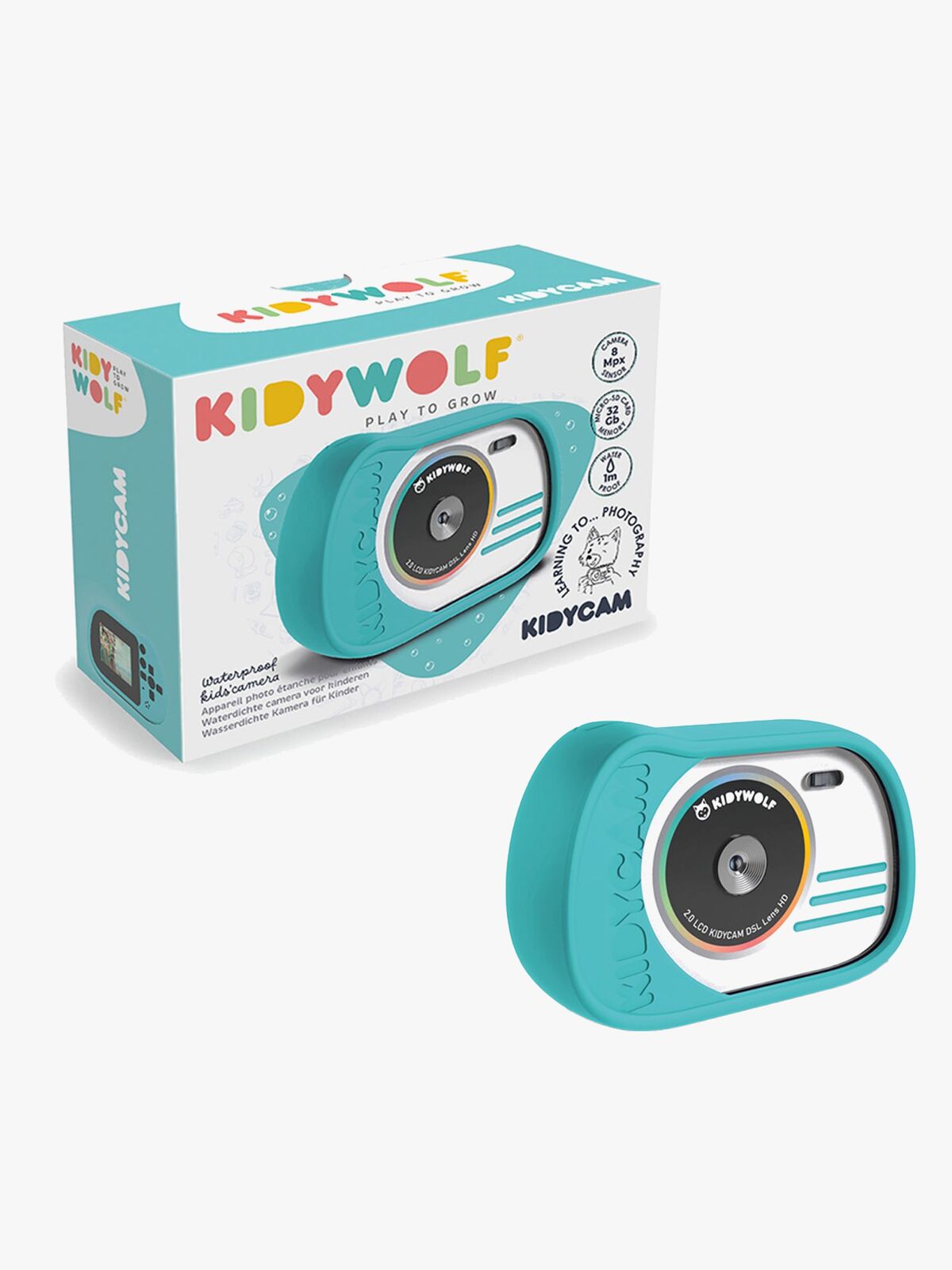 Kidywolf KIDYCAM Kamera, Turkis