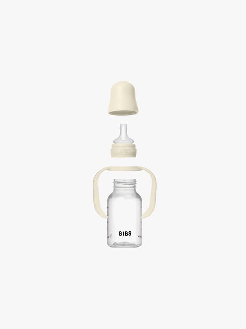 BIBS Sutteflaske med Tud Silicone 150 ml, Ivory