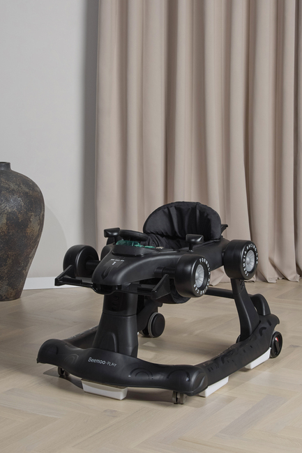 Beemoo PLAY Bil Gåstol, All Black