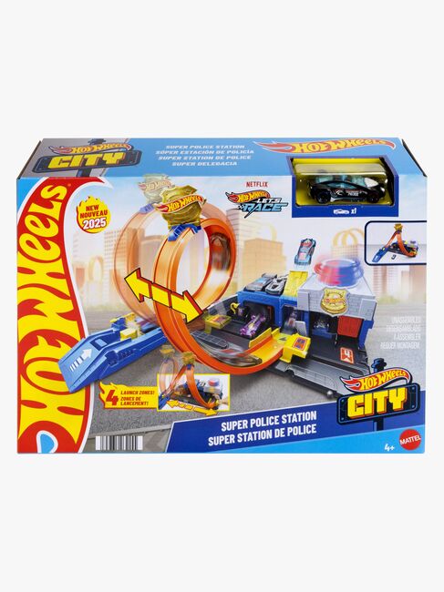 Hot Wheels City Super Politistation Racerbane