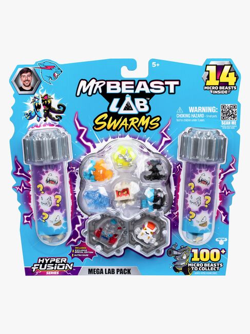 Beast Lab Swarms Samlerfigurer Hyper Fusion 14-pak