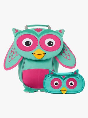 Affenzahn Small Friend Rygsæk 4L & Penalhus, Owl