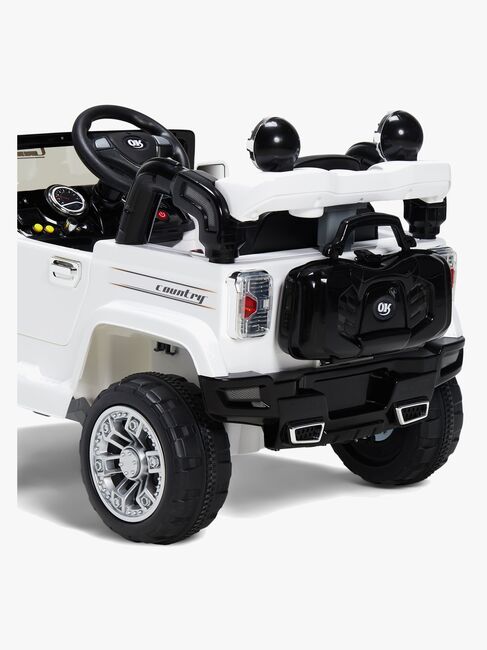 Alex's Garage Elbil Jeep, Hvid