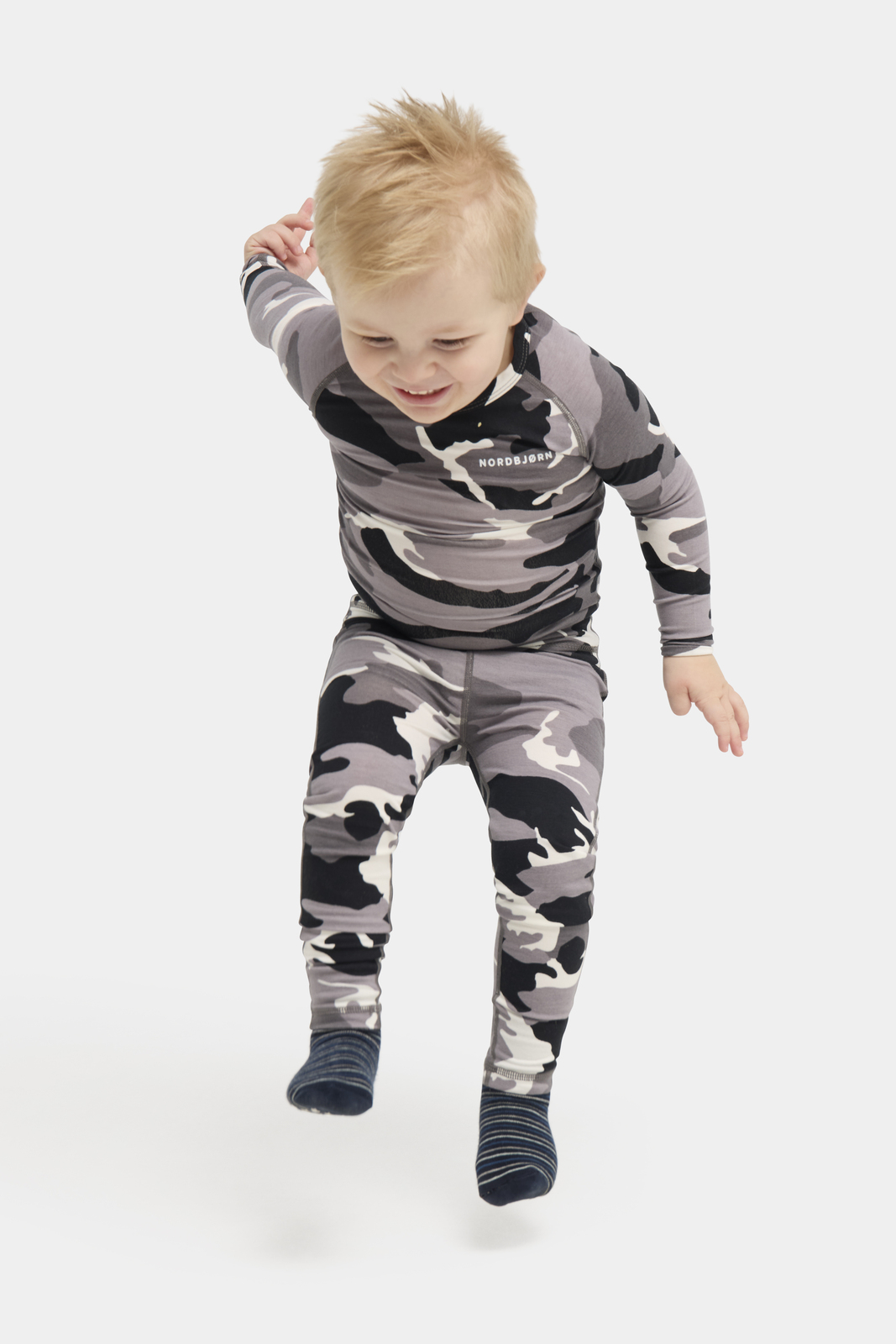 Nordbjørn Verbier Skiundertøj Bamboo, Camo Black