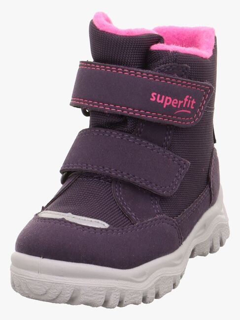 Superfit Husky1 Vinterstøvler, Dark Purple/Pink