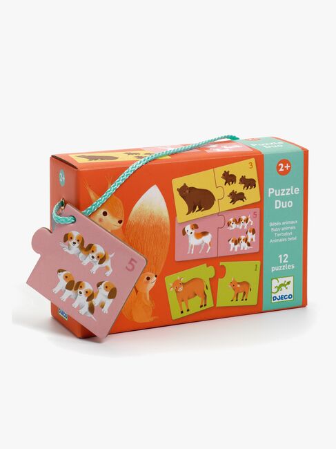 Djeco Puslespil Dyreunge 24 Brikker
