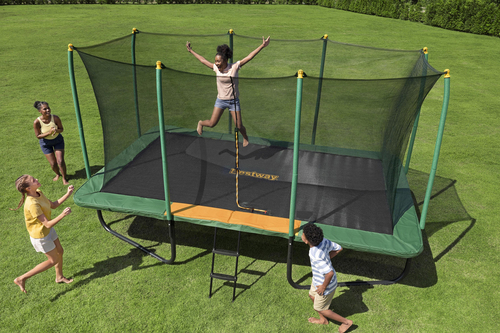 Bestway Trampolin Xtreme Air Rectangular 457x274x283, Grøn