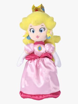 Super Mario Bamse Peach 27 cm