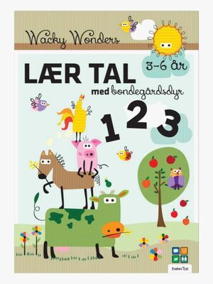 Aktivitetsbog Lær Tal med Wacky Wonders Bondegårdsdyr