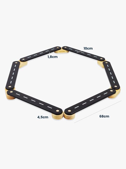 Meowbaby Balancebane 6 Dele, Sort