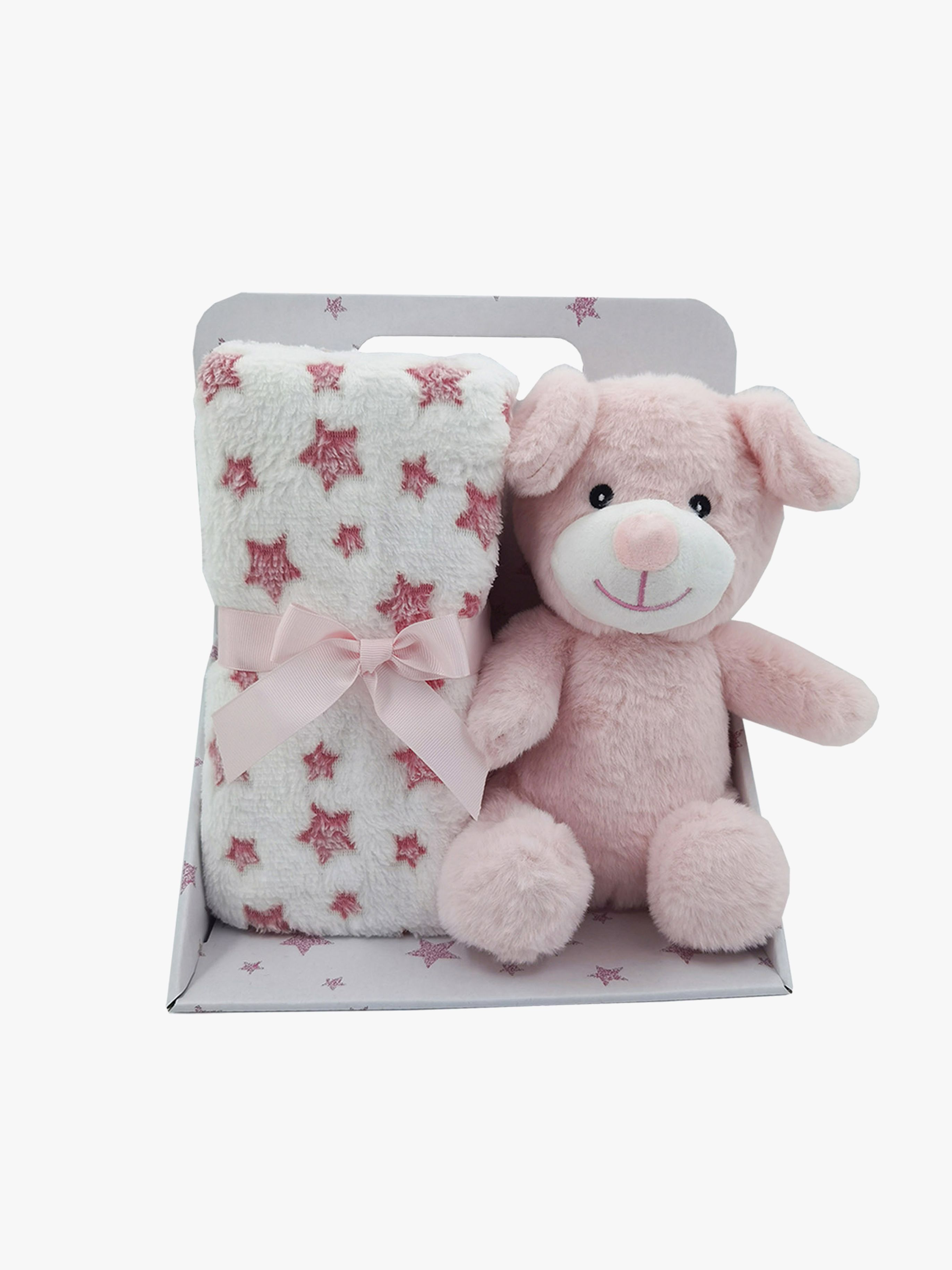 CarloBaby Tæppe Hund, Pink