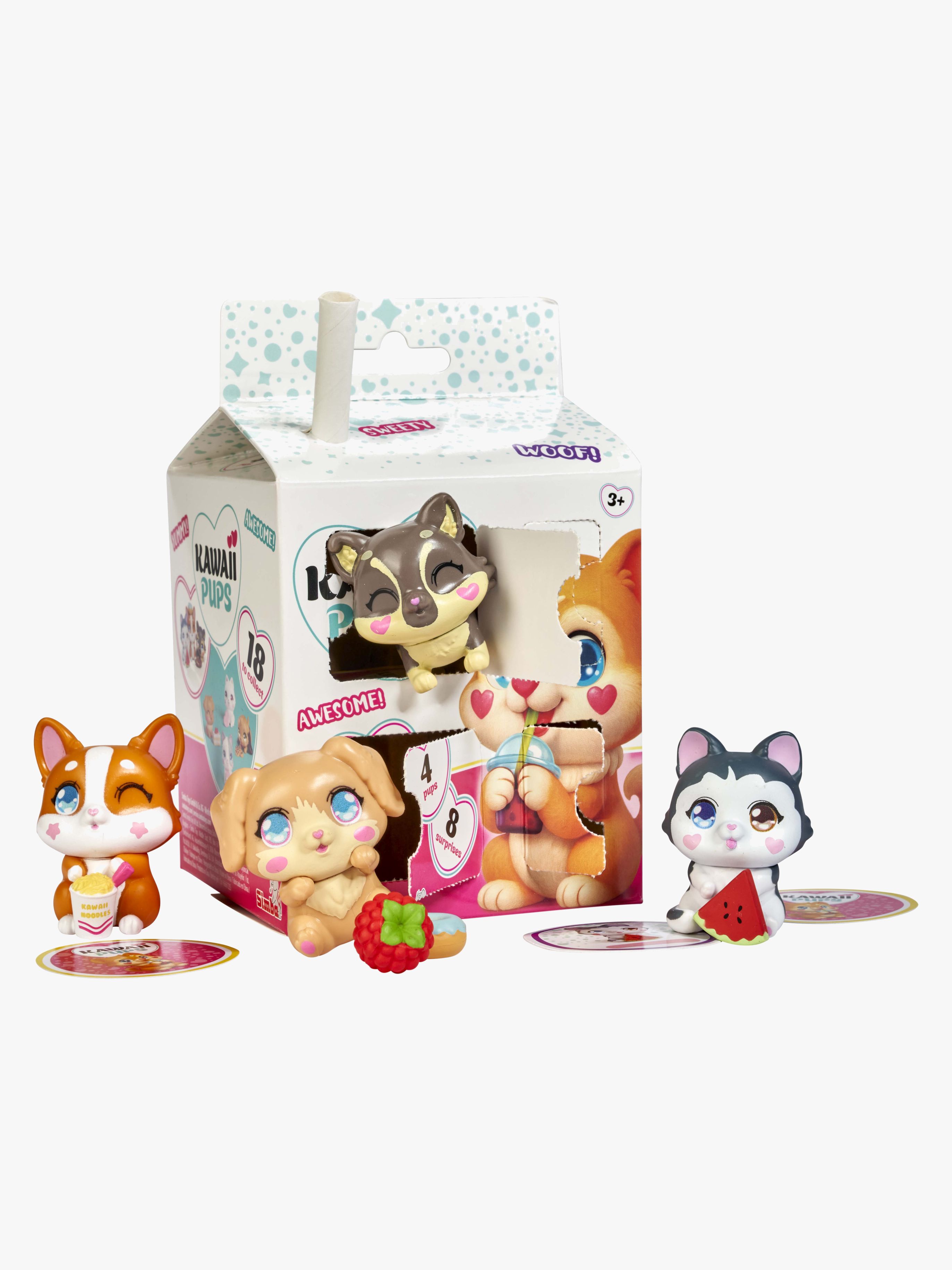 Simba Toys Kawaii hundehvalpe 4-pak