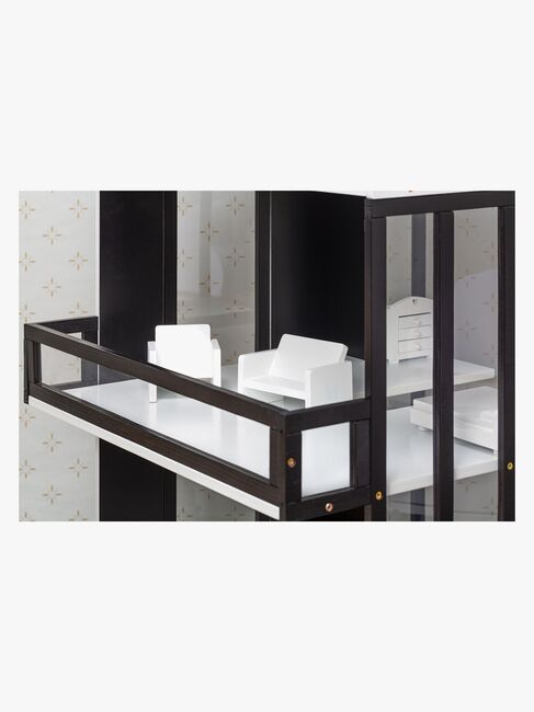 Cloudberry Castle Dukkehus, Sort/Hvid