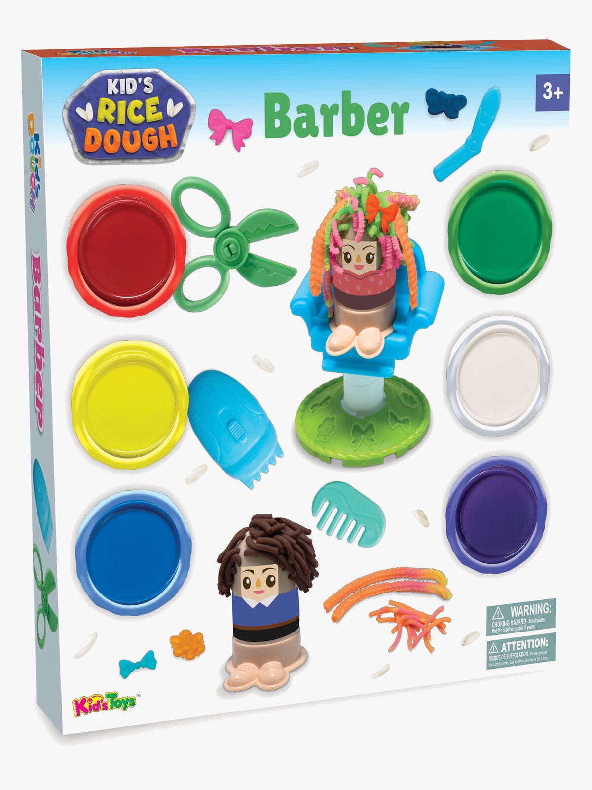 Kid's Rice Dough  Frisør Modellervoks