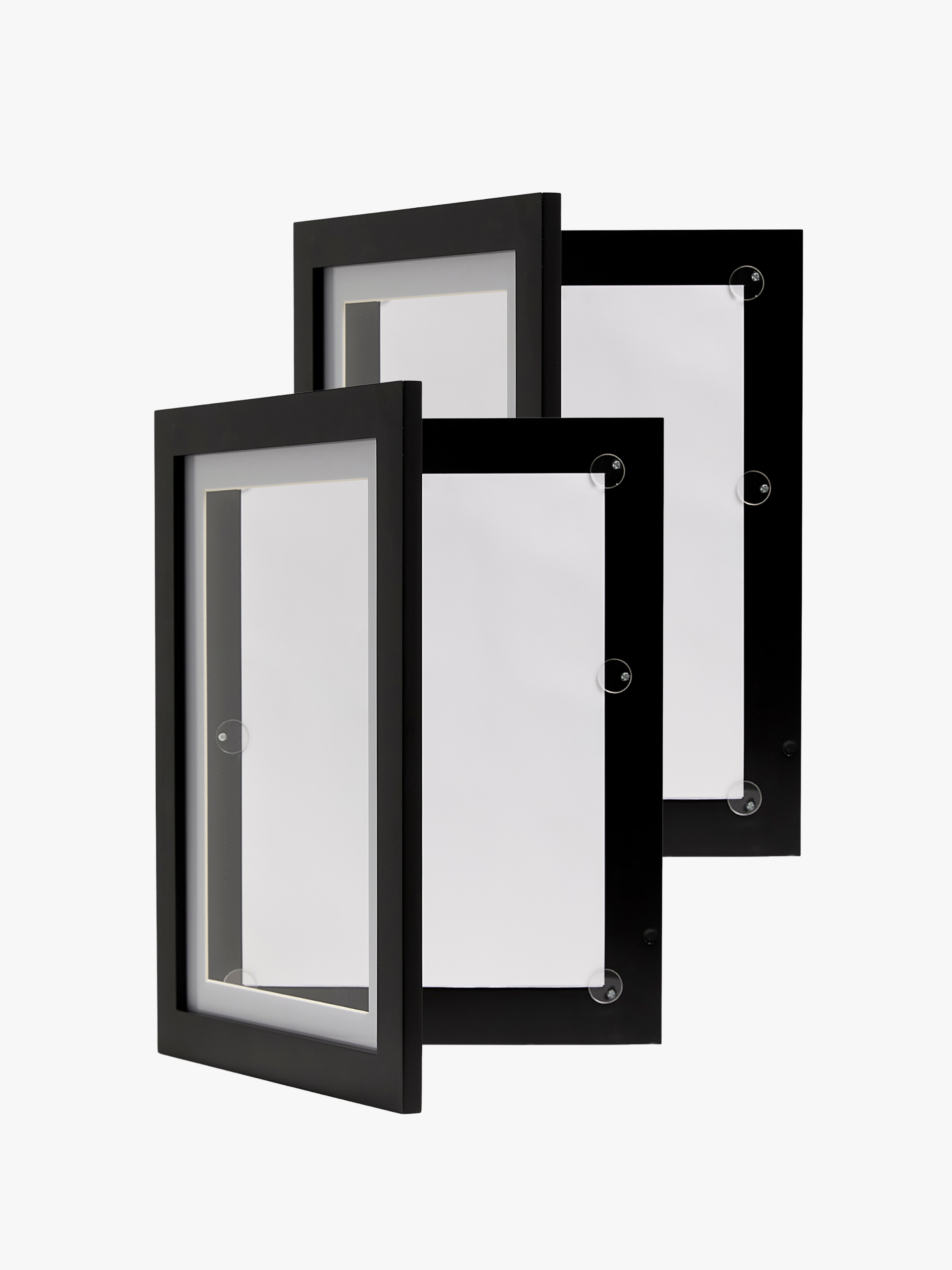 Minitude OLIVER Ramme 2-pack 100 Ark A3, Sort, Bilderamme til tegninger