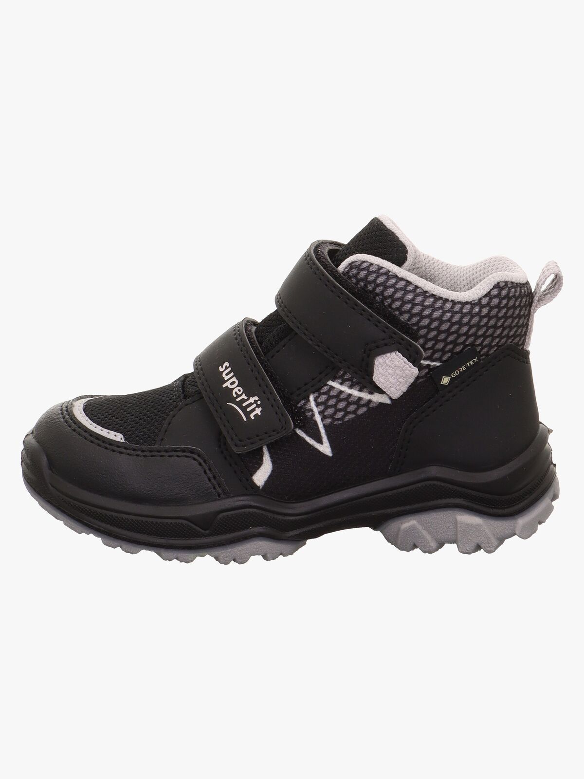 Superfit Jupiter Mid GTX Sneakers, Black/Light Grey