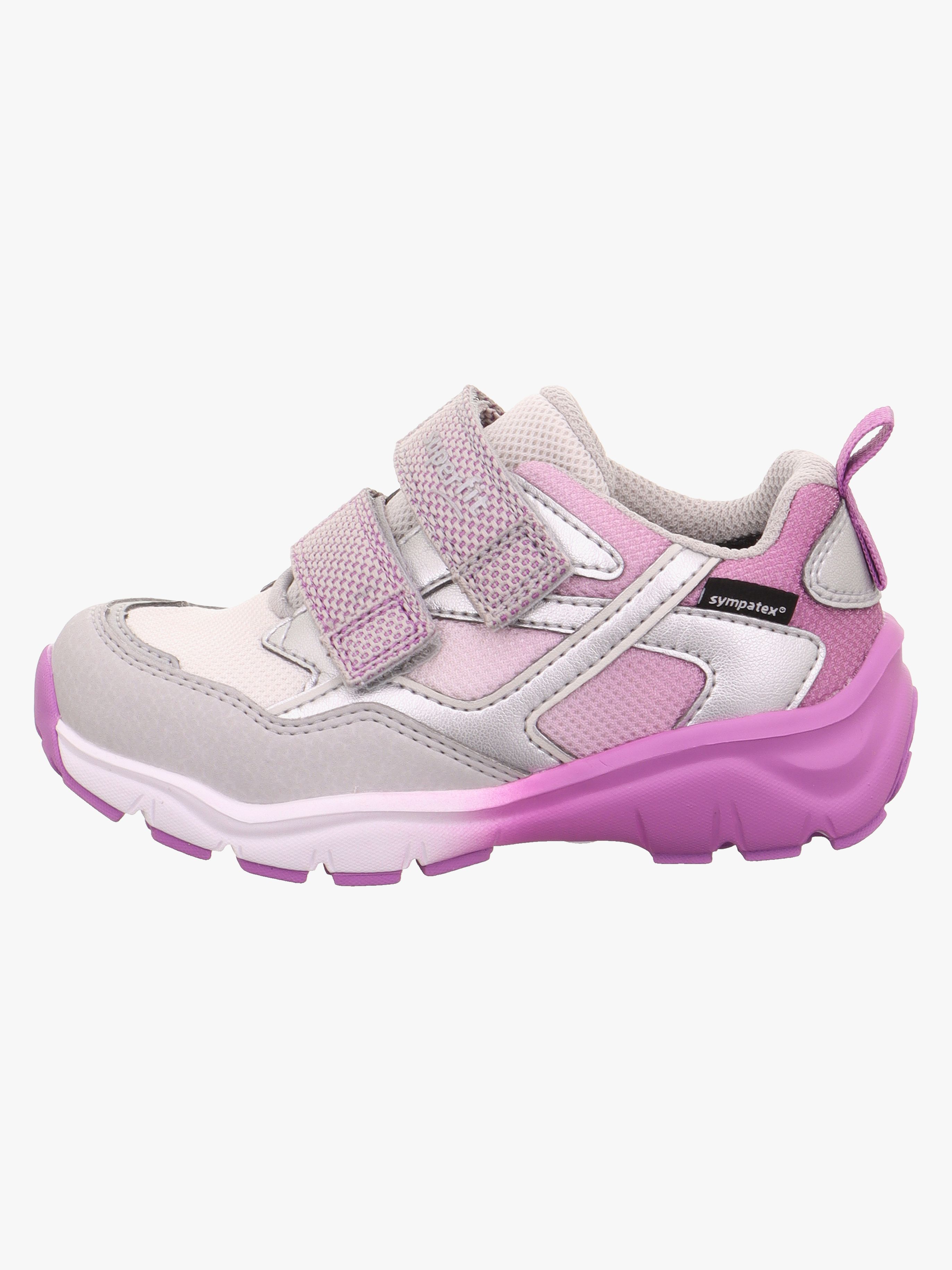 Superfit Sport5 WP Sneakers,  Light Grey/Purple, 31