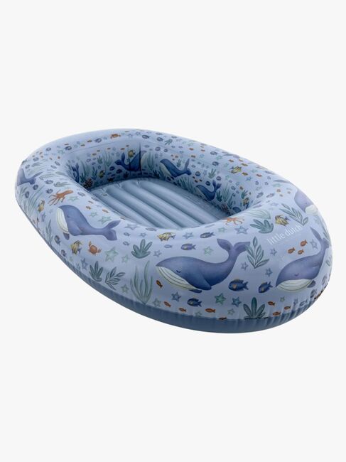 Little Dutch Bademadras Ocean World Båd, Blue