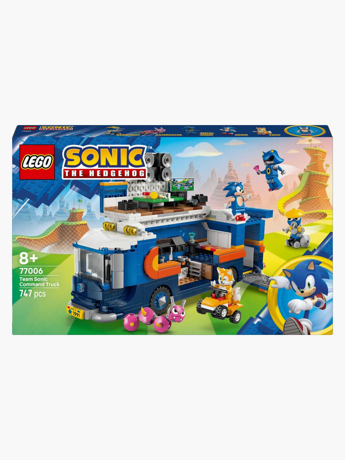 LEGO Sonic 77006 Team Sonics kommandovogn