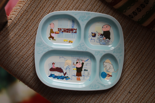 Alfons Åberg Opdelt Tallerken