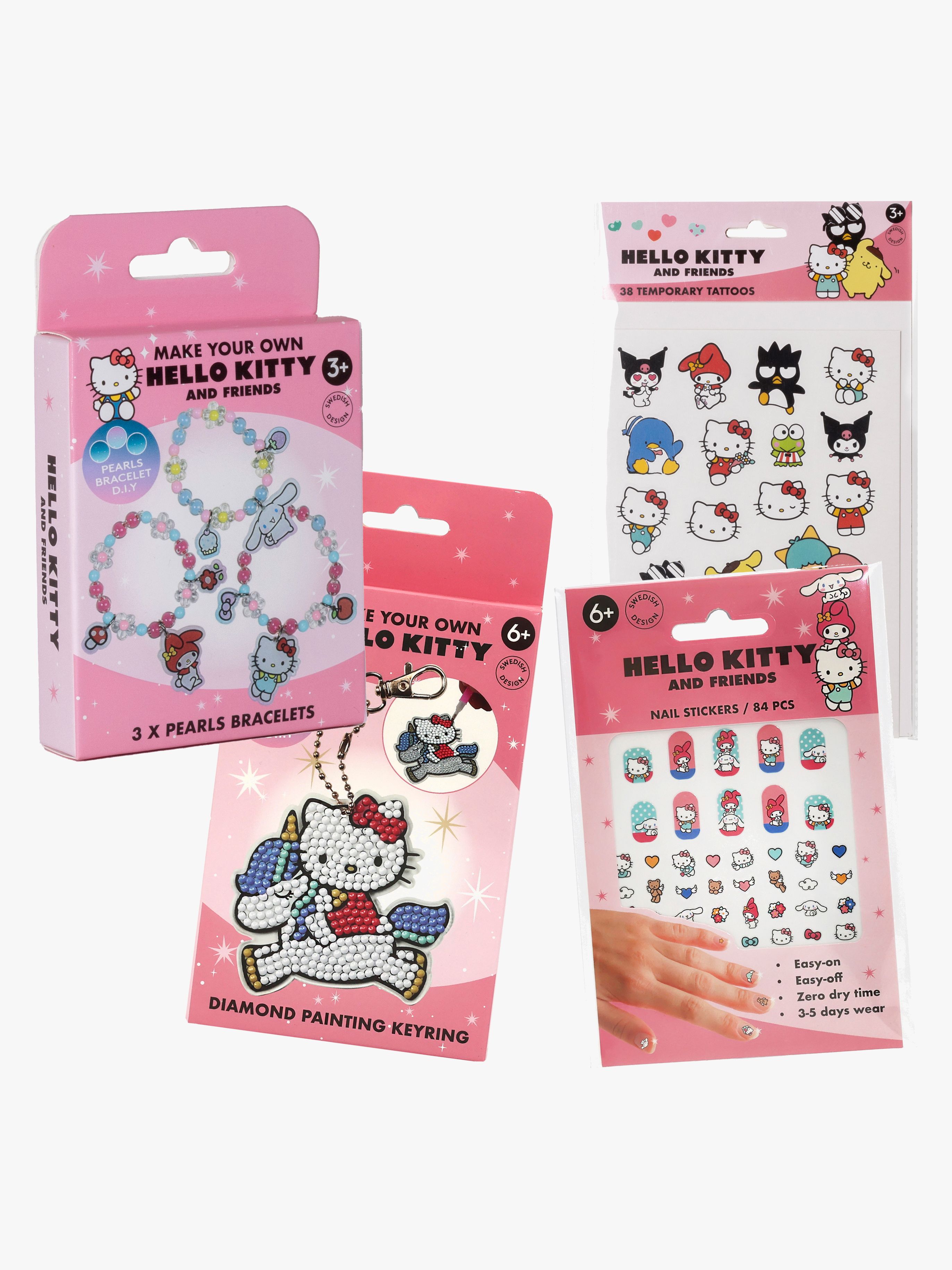 Hello Kitty Kreasæt med Tatoveringer