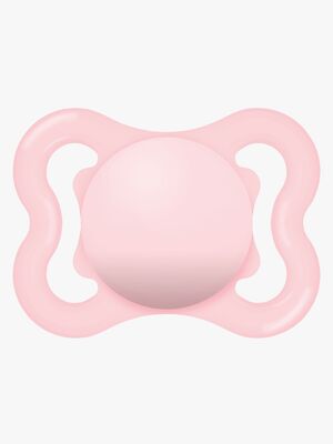MAM Supreme Silikone Sut 0-6m, Pink