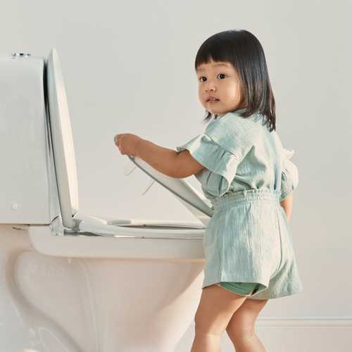 BabyBjörn Toiletsæde til Børn, Hvid/Grå