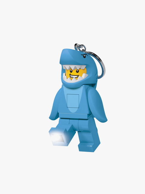 LEGO Iconic Shark Suit Guy Nøglering med LED-lys