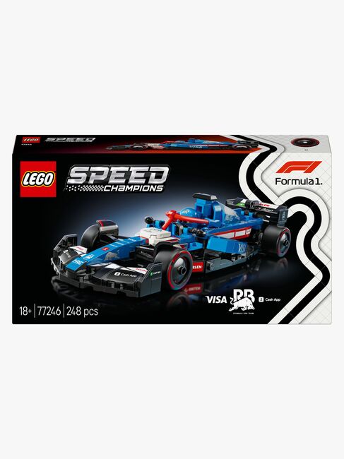 LEGO Speed Champions 77246 Visa Cash App RB VCARB 01 F1-racerbil