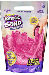 Kinetic Sand Glitrende Sand 900 g, Pink