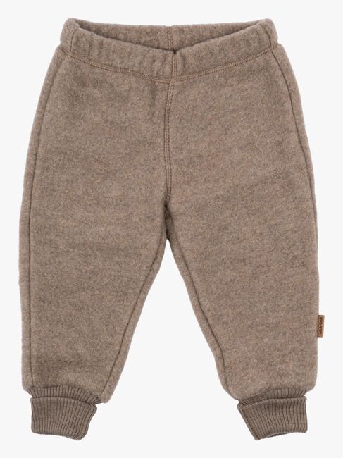 Mikk-Line Fleecebukser Baby Merinould, Melange Denver