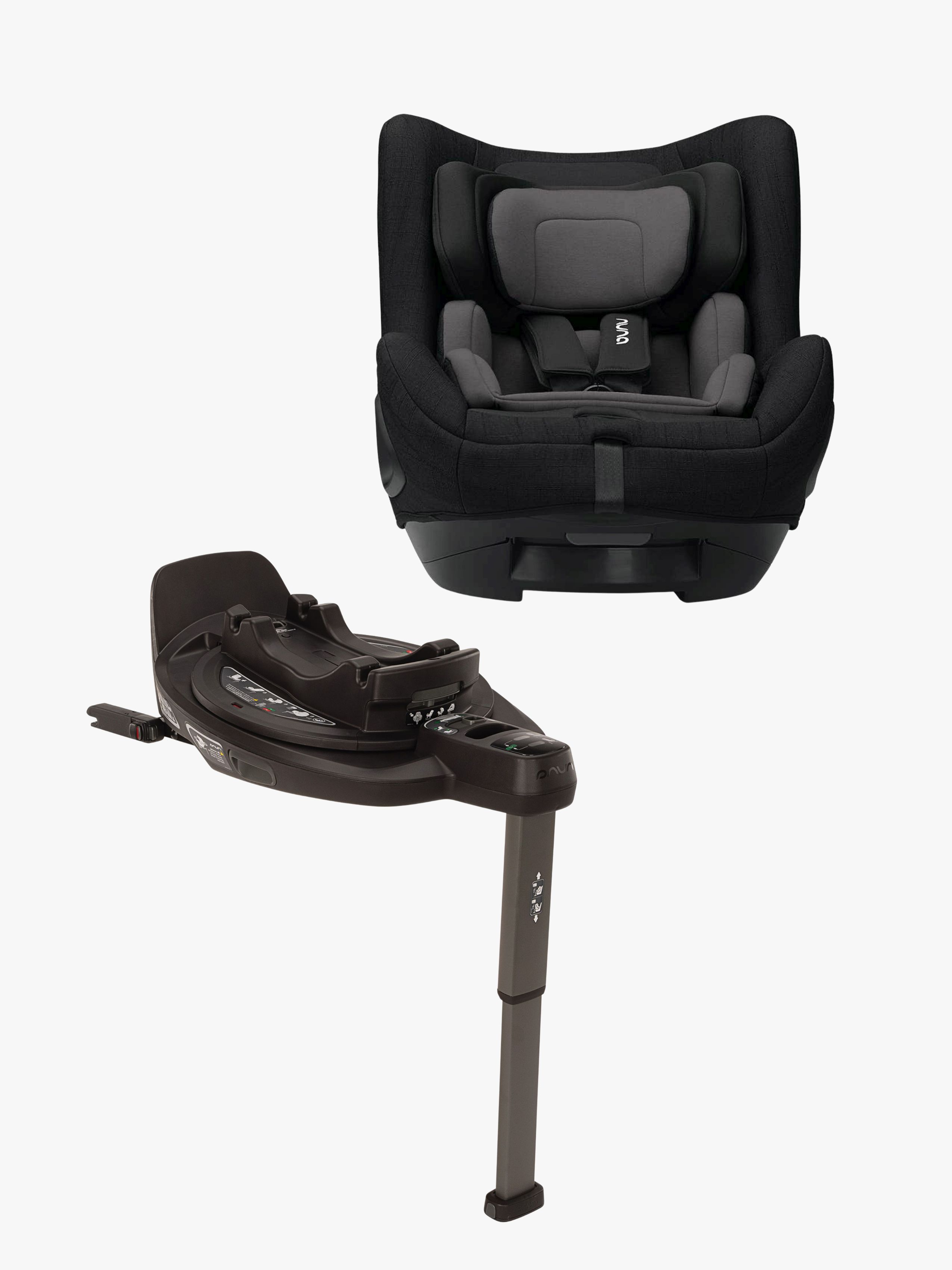 Nuna TODL NEXT Autostol inkl Curve Base, Caviar