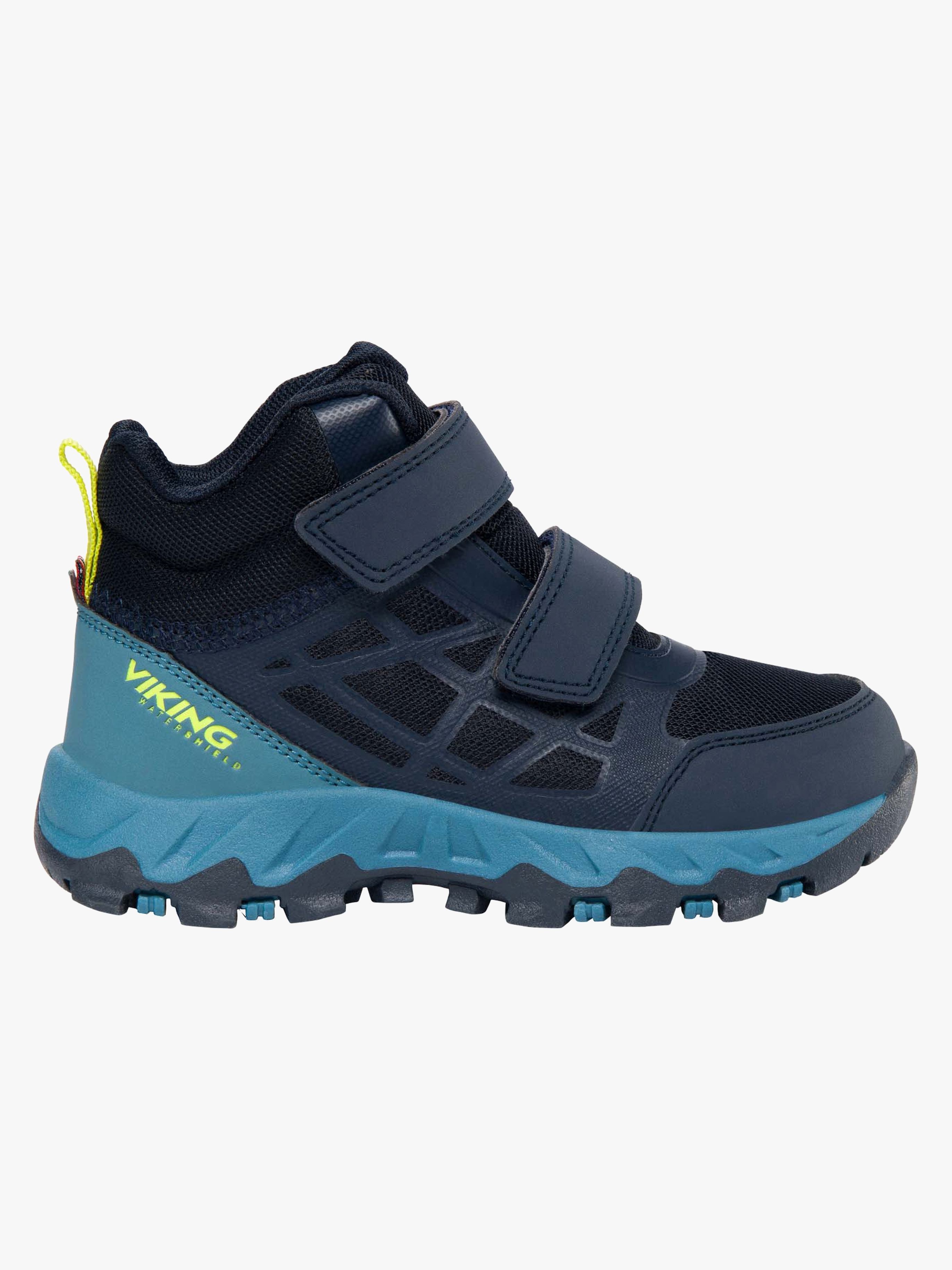 Viking Track Mid WP 2V Sneakers, Navy/Denim, 25