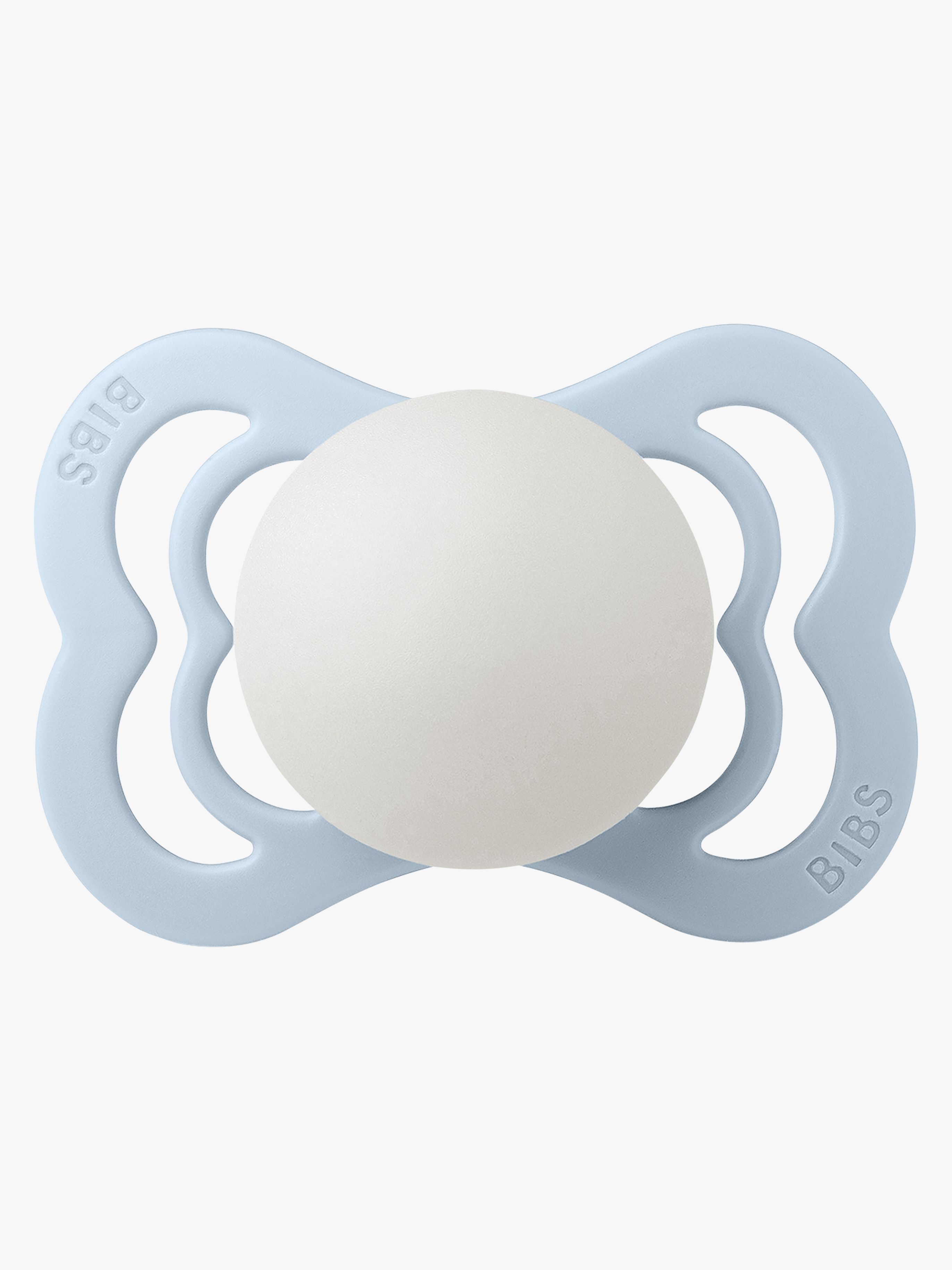 BIBS Supreme Sut Silikone Str. 2, Baby Blue Glow