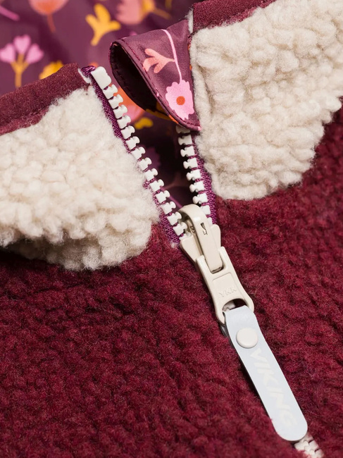 Viking Play Vendbar Fleecetrøje, Plum 50-25035-62-4507_4c.jpg