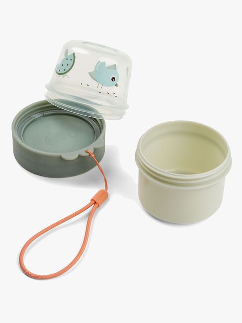 Done By Deer Birdee To Go Two-Way Snackbeholder, Green