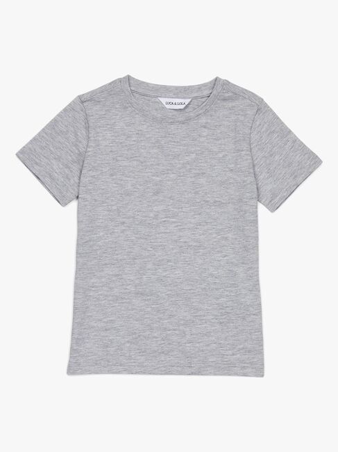 Luca & Lola Tore T-Shirt 2-pak, Navy/Grey Melange