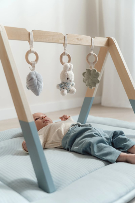 Miffy x Little Dutch Aktivitetstæppe, Lucky Leaves