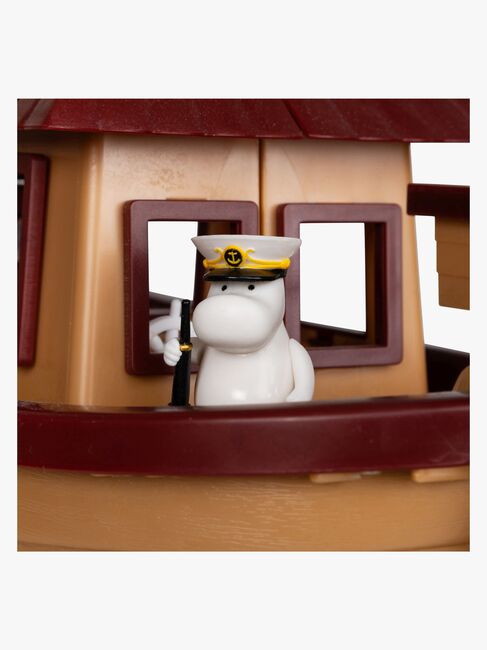 Mumitroldene Det Gode Skib Haffsårkester Båd med 1 Figurer